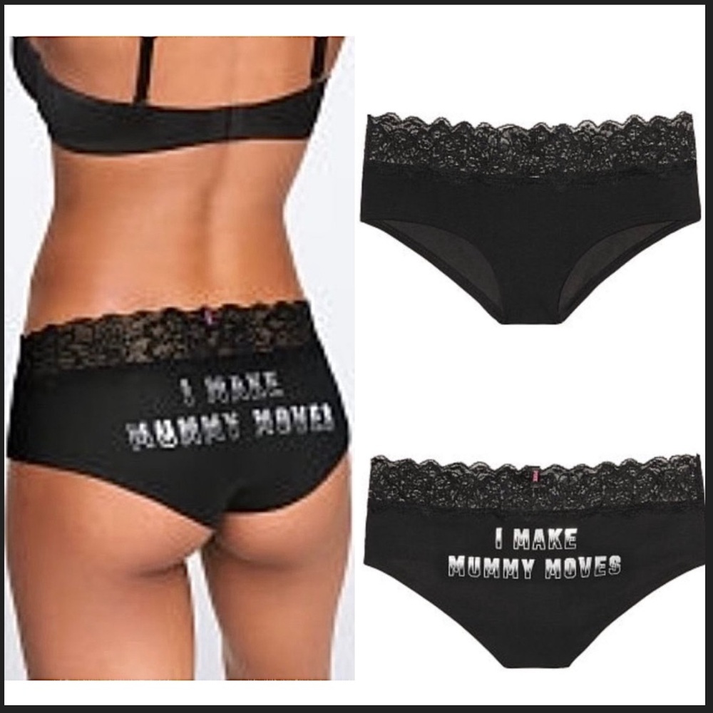 Victoria’s Secret PINK lace cotton panties VS PINK lace hipster panty Halloween